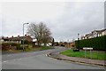 Looking along Brewood Road from School Lane