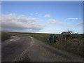 The entrance to Potter Brompton Wold Farm