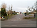 Car park, The Huntsman Inn, Falfield