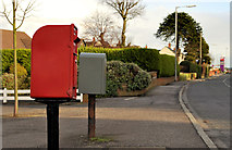 J4880 : Letter box and drop box, Bangor by Albert Bridge