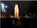 TQ3079 : London: the cenotaph by night by Chris Downer
