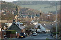NT2440 : Peebles on New Year's morning, 2012 by Jim Barton