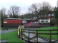 Storm damaged Inverkip Pavilion