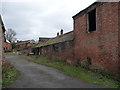 Range of old farmyard buildings at Lower Farm, Ford