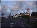 Roundabout on Hall Lane, Chingford