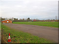 Football field near Coddington