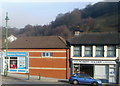 Two businesses in The Square, Crumlin