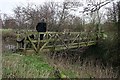 Footbridge on the River Isle