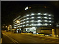 SZ0991 : Bournemouth: Glen Fern Multi-Storey by night by Chris Downer