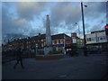 War memorial on the corner of Hall Lane, Chingford Mount