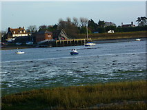 SU8302 : View across Chichester Channel to Dell Quay by Shazz