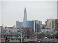 View of the Shard from Westfield Way