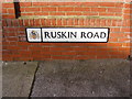 Ruskin Road sign