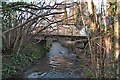 A view of a footbridge near St. John