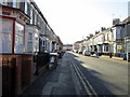 Peel Street towards Spring Bank (road),  Hull