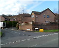 Corner of Celandine Court and Hawkes Ridge, Ty Canol, Cwmbran