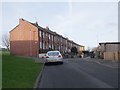 Back Elsworth Street - looking towards  Abbott Road