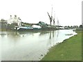 Looking south-southwest along Faversham Creek