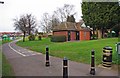 Entrance to Wem Recreation Ground from Aston Street, Wem