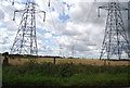 Pylons by Henley Rd