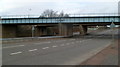 Railway bridge over Western Avenue, Cardiff