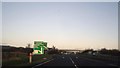 Approach to Inchmichael Junction on A90