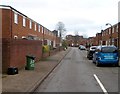 Turberville Road viewed from Trussel Road, Cwmbran