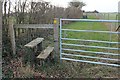 Stile and Footpath off Pepper