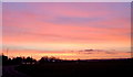 Colourful dusk over Twigworth 1