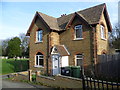 The entrance lodge, East Hill Cemetery