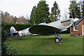 A Spitfire in a Moffat garden