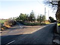 Lane junction near Tarvin