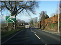 A494 at Llanbedr-Dyffryn-Clwyd