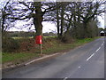 Bent Lane, Rushmere St Andrew & Rush Cottage Bent Lane Postbox