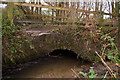 A bridge over Coney Gut near Waytown as seen from upstream