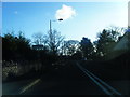 Saint Asaph Road at Trefnant village boundary