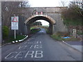 Bridge carrying dismantled railway over Swanbridge Rd, Sully