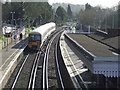 TQ5359 : Winter sun at Otford Station by Malc McDonald