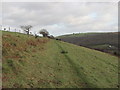 Ogwr Ridgeway Walk heading east towards Blackmill