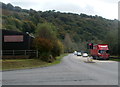 A467 passes edge of Llanhilleth Industrial Estate