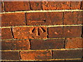 Ordnance Survey Cut Mark on wall of 1 Laurel Place, Armley