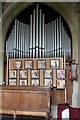 Organ in Ss Peter & Paul church, Wigtoft