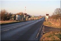 SE9804 : Scawby crossing on the B1206 by roger geach
