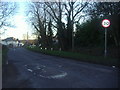 Cobham Road entering Fetcham