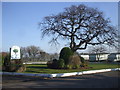 Entrance to The Bay Caravan Park, near Swanbridge