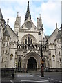 TQ3181 : The Royal Courts of Justice by Philip Halling