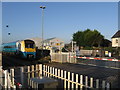 Up train through St Clears crossing