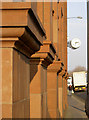 Colonnade and clock