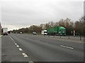 Looking south along the A419