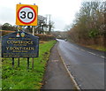 Eastern boundary of Cowbridge, Vale of Glamorgan